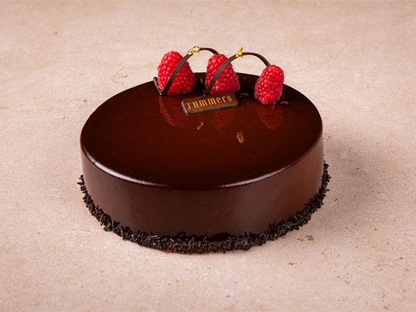 Chocolade-Framboos taart
